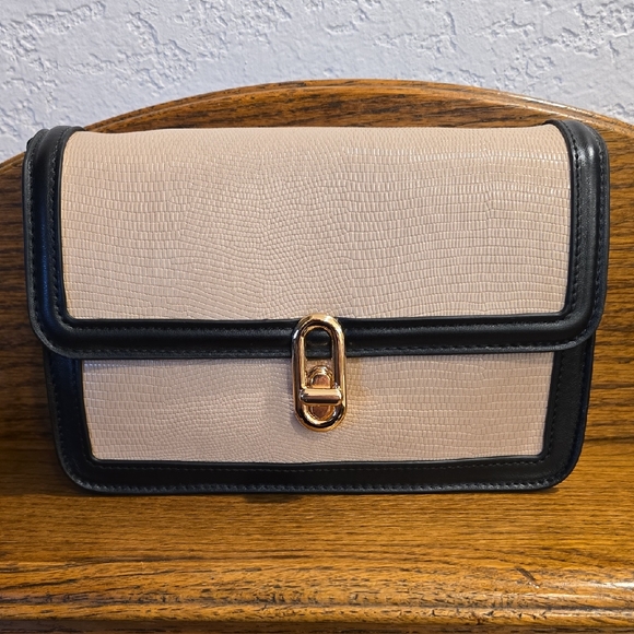 Jules Kae Handbags - Jules Kae Mia Bag Crossbody Vegan Leather And Turnlock Closure NWT